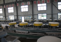 浮選機生產現場